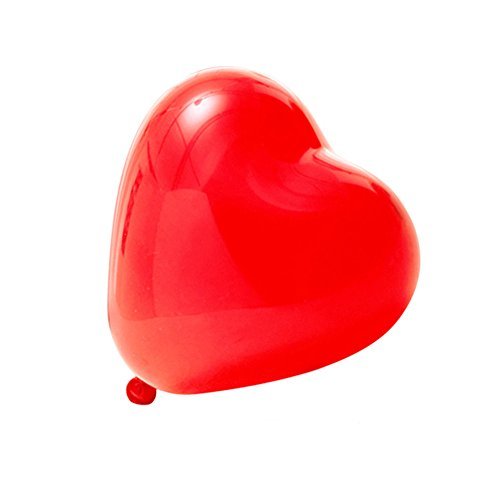 Lugar logei® Globos del corazón del amor 100pc globos de corazón globos de