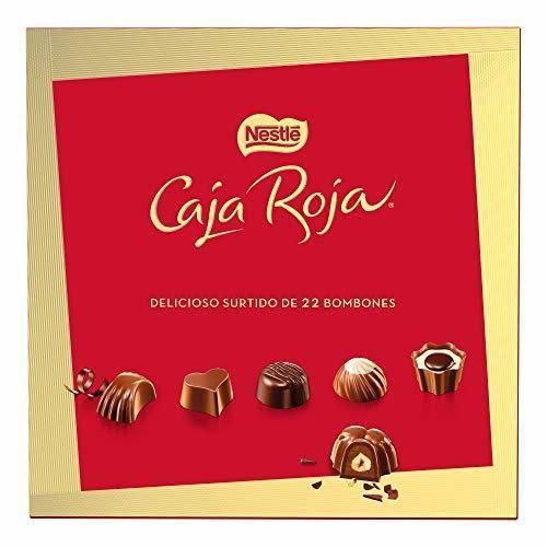 NESTLÉ CAJA ROJA Surtido de bombones de chocolate con leche