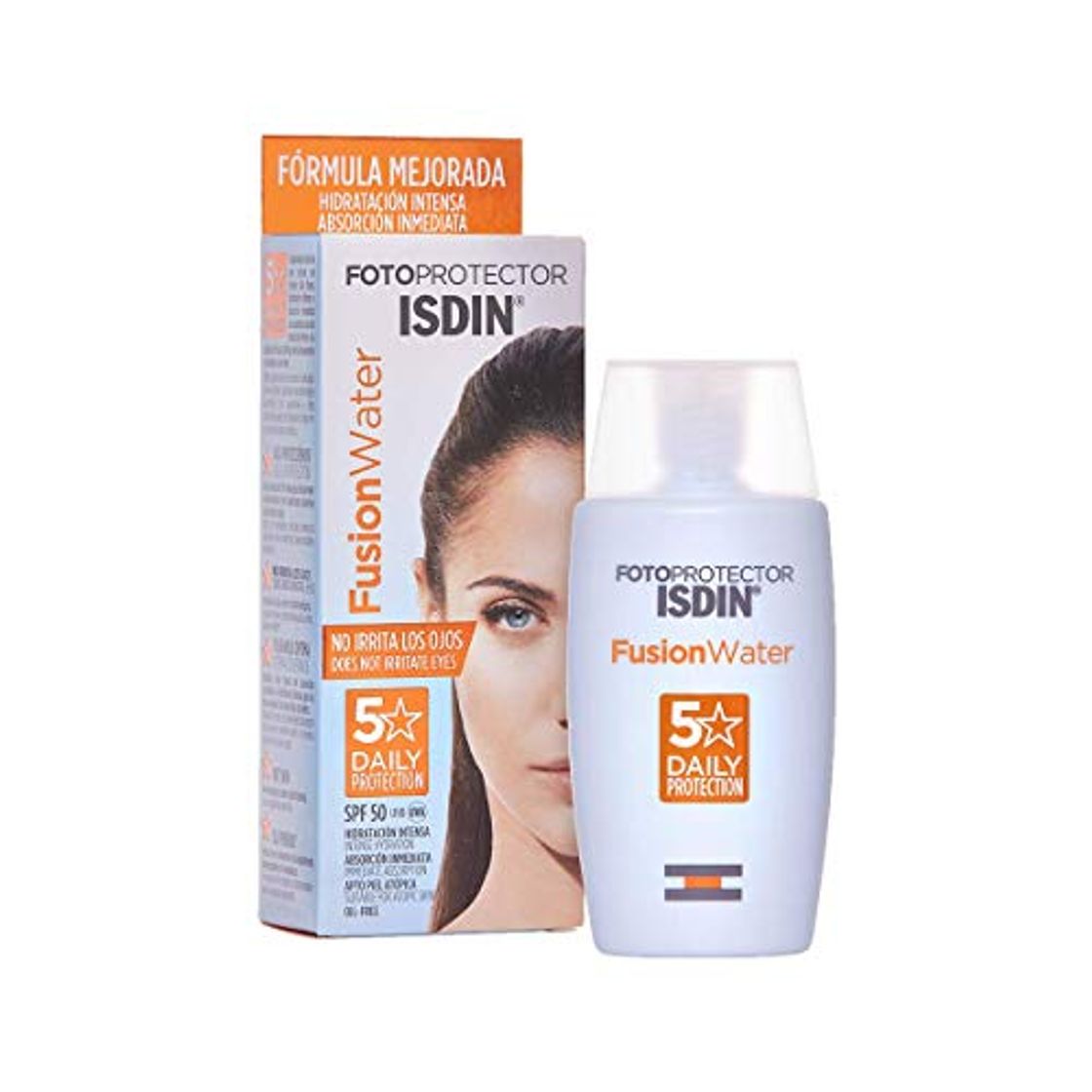 Belleza Fotoprotector ISDIN Fusion Water SPF 50+ 50ml