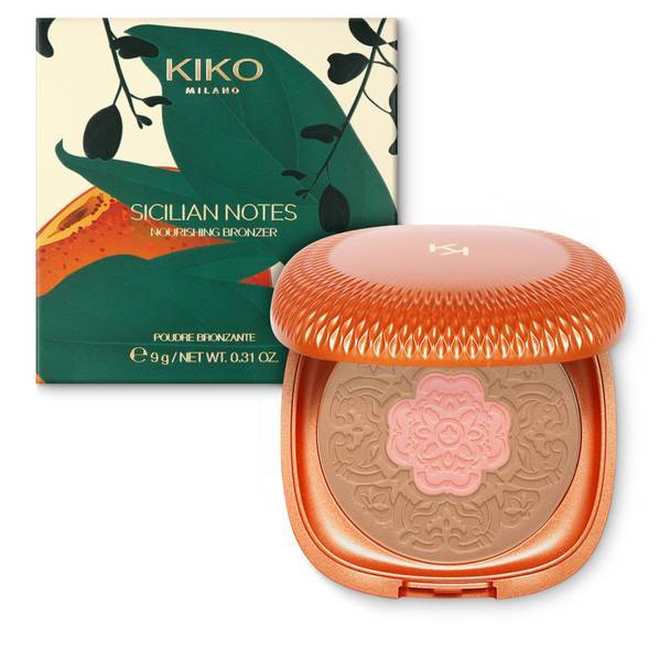 Fashion Bronzer 2 cores com brilho Kiko