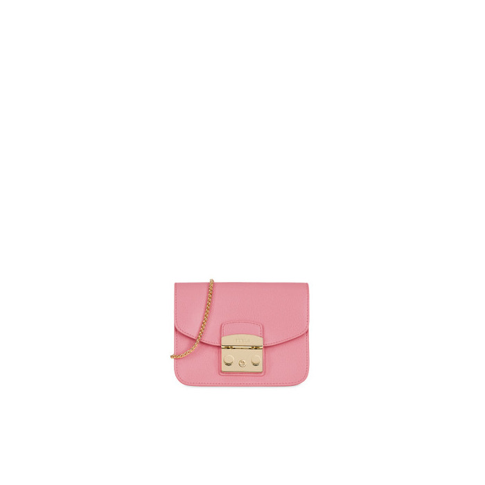 Fashion Furla bolso de mano con bandolera mujer nuevo Metropolis rosa