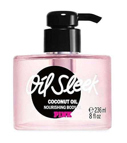 Victoria Secret Pink New! Oil Sleek COCONUT OIL Nourishing Body Oil 236ml