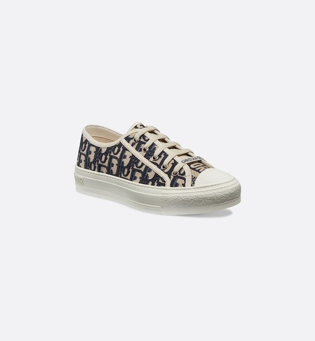 Product WALK'N'DIOR SNEAKER IN OBLIQUE EMBROIDERED CANVAS
