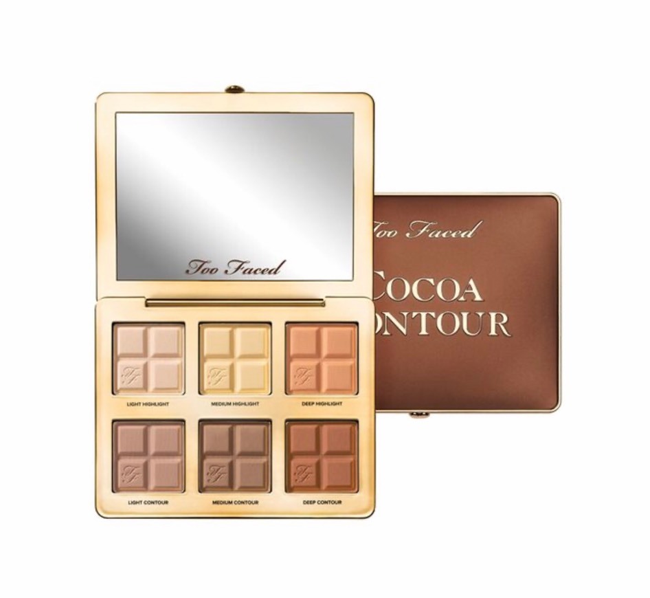 Product Cocoa Contour Palette
Palete de Contorno e Iluminador