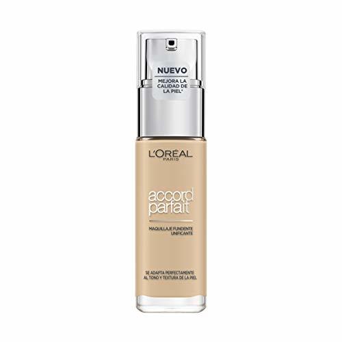 Beauty L'Oréal Accord Perfect Paris Maquillaje Fluido, Tono: 2R Vanille Rose