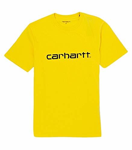 Social Carhartt Camiseta Script Amarillo Hombre XL Amarillo