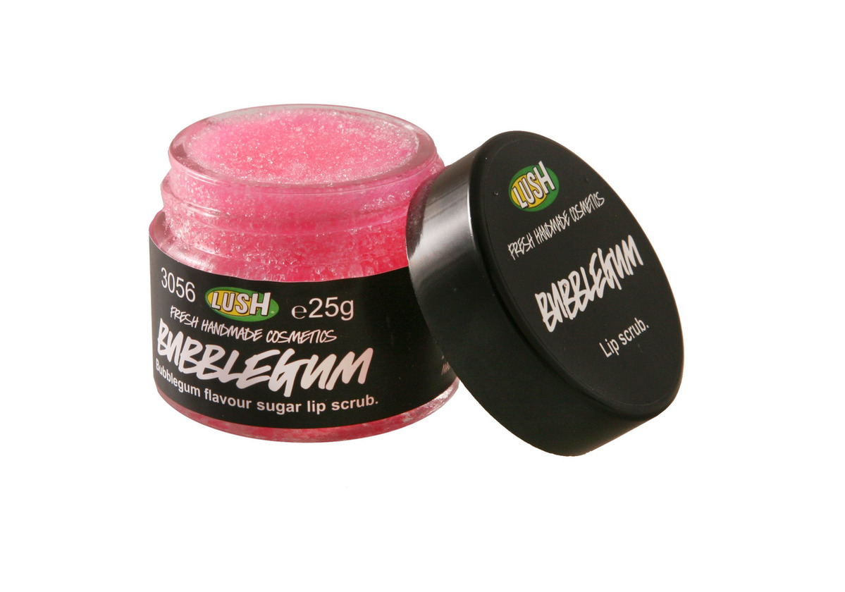 Product Bubblegum exfoliate labios lush