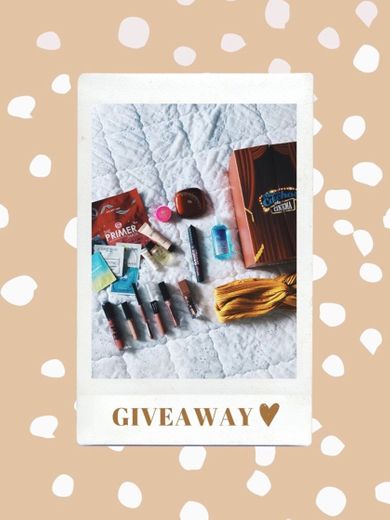 Giveaway on Instagram!