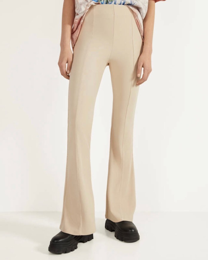 Social Calças Flare da Bershka