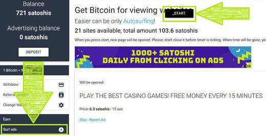 AdBTC, gana Bitcoins gratis viendo anuncios y publicidad