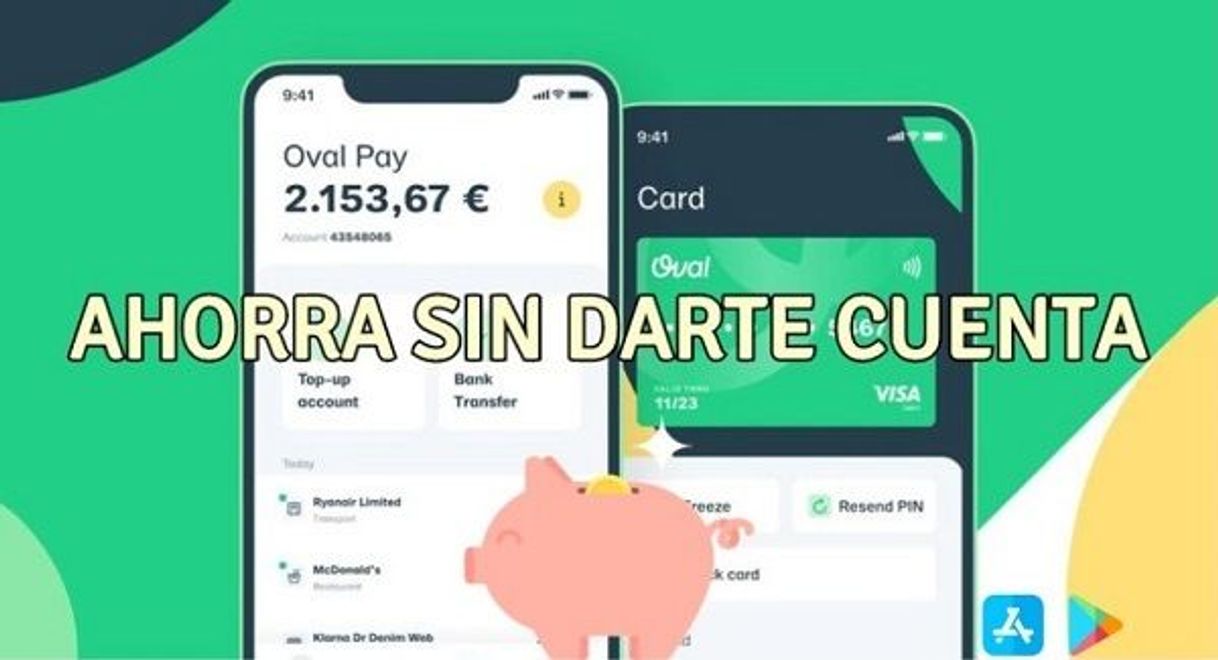 Fashion ▷ Oval Money app 🦠 Promoción Gana 5€ con tus primeros ahorros