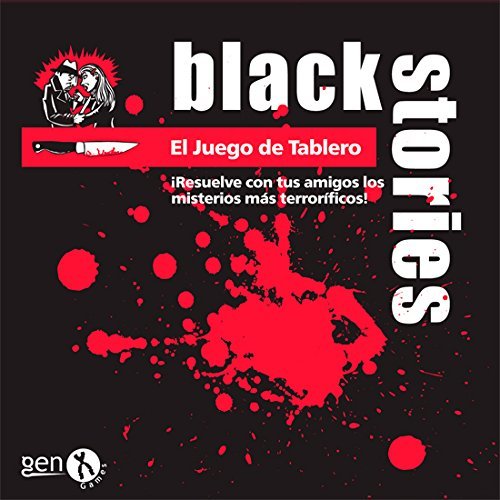 Product Black Stories Mesa Juego de Tablero, Multicolor