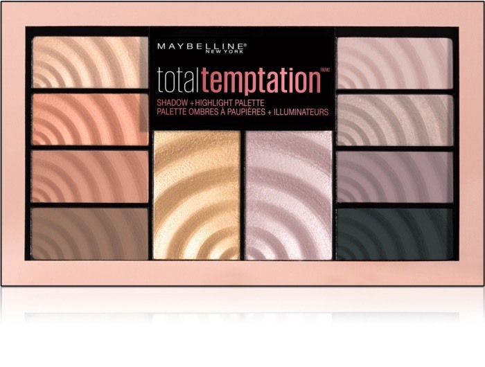 Moda Paleta de olhos Maybelline Total Temptation