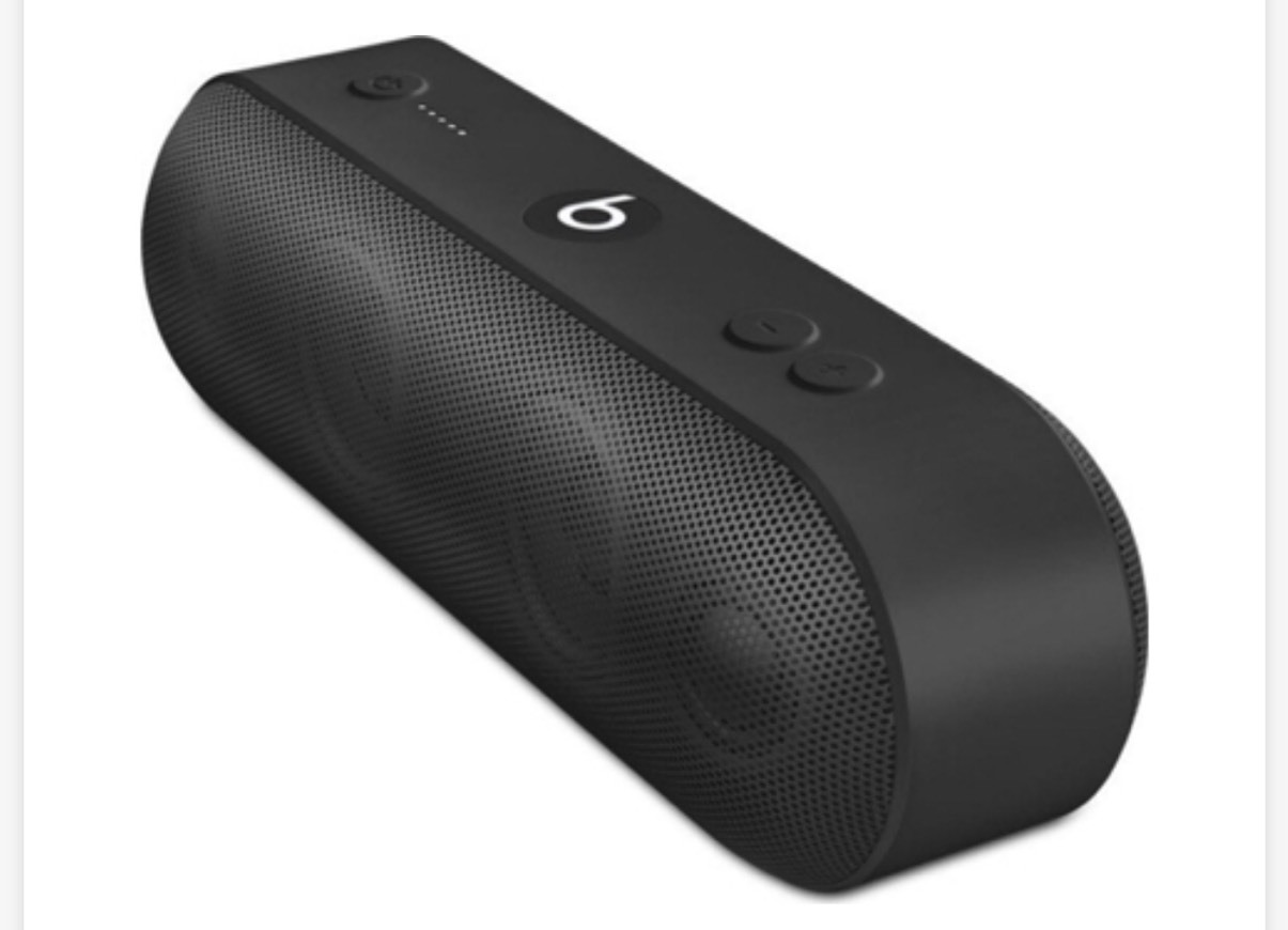 Moda Coluna Bluetooth BEATS Pill+ Preto