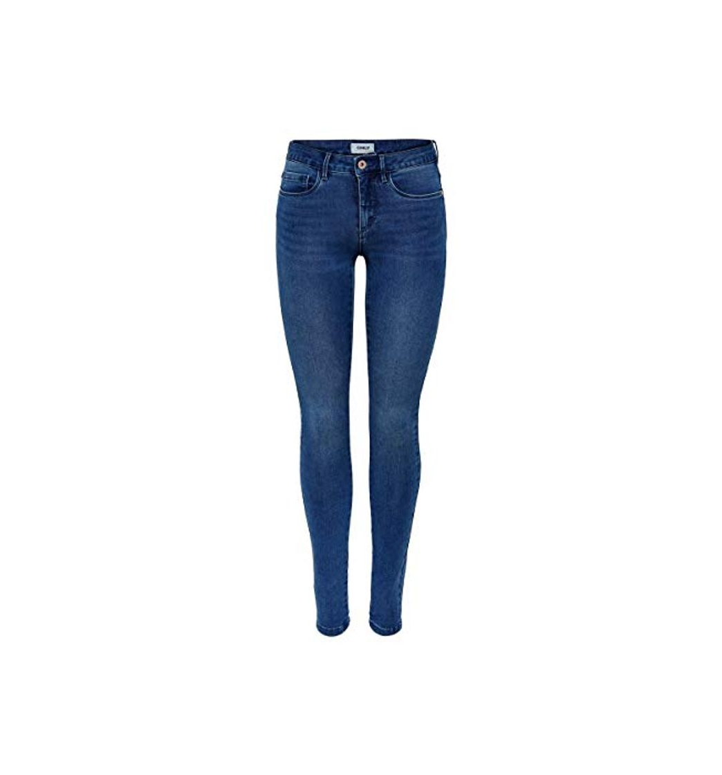 Moda Only onlROYAL REG SKINNY JEANS PIM504 NOOS - Vaqueros Mujer, Azul