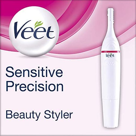 Veet Sensitive Precision Beauty Styler - Kit de depilación sin frustración, Pack