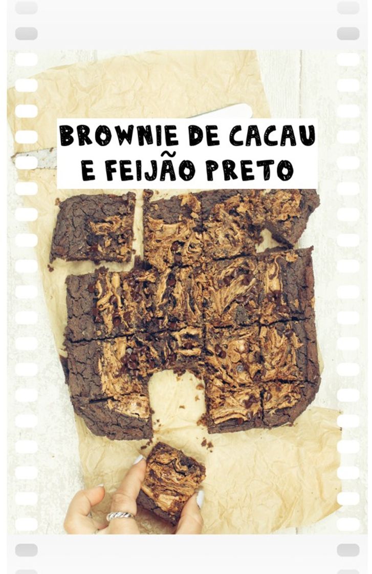 Fashion Brownie de Feijão Preto 