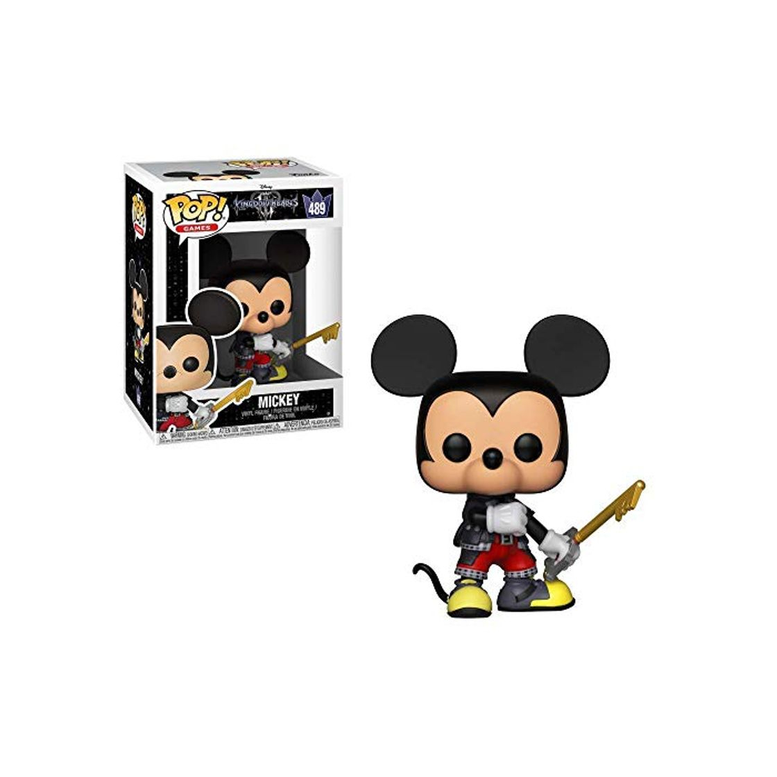 Games Funko- Pop Vinyl: Kingdom Hearts 3: Mickey Figura Coleccionable, Multicolor