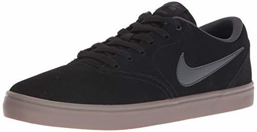 Moda Nike SB Check Solar, Zapatillas de Deporte para Hombre, Negro