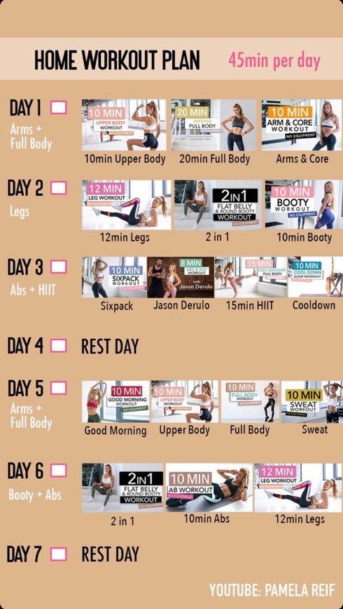 Moda Home workout