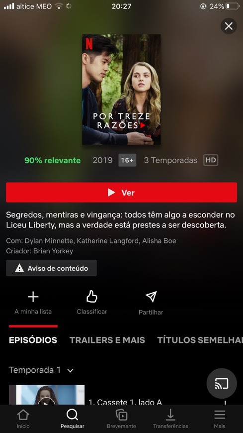 por treze razões