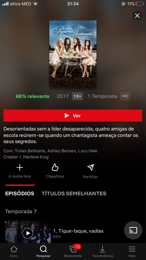 pequenas mentirosas