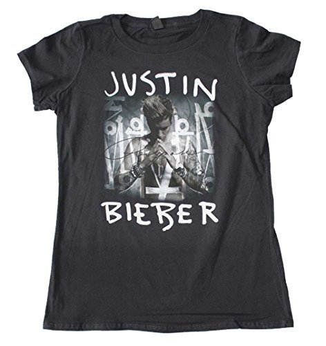 Lugar Justin Bieber T Shirt Purpose Album Cover Oficial De las mujeres nuevo