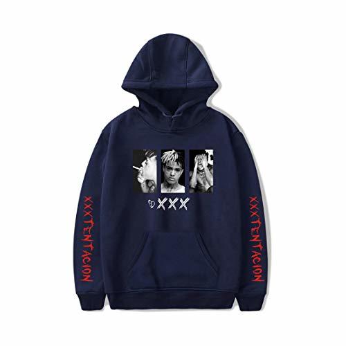 Lugar JLTPH Unisex Sudadera con Capucha Xxxtentacion Lil Peep Rapper Harajuku Hip Hop