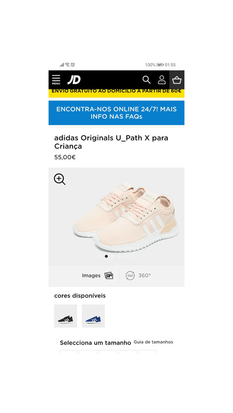 Product Adidas U-path X pink