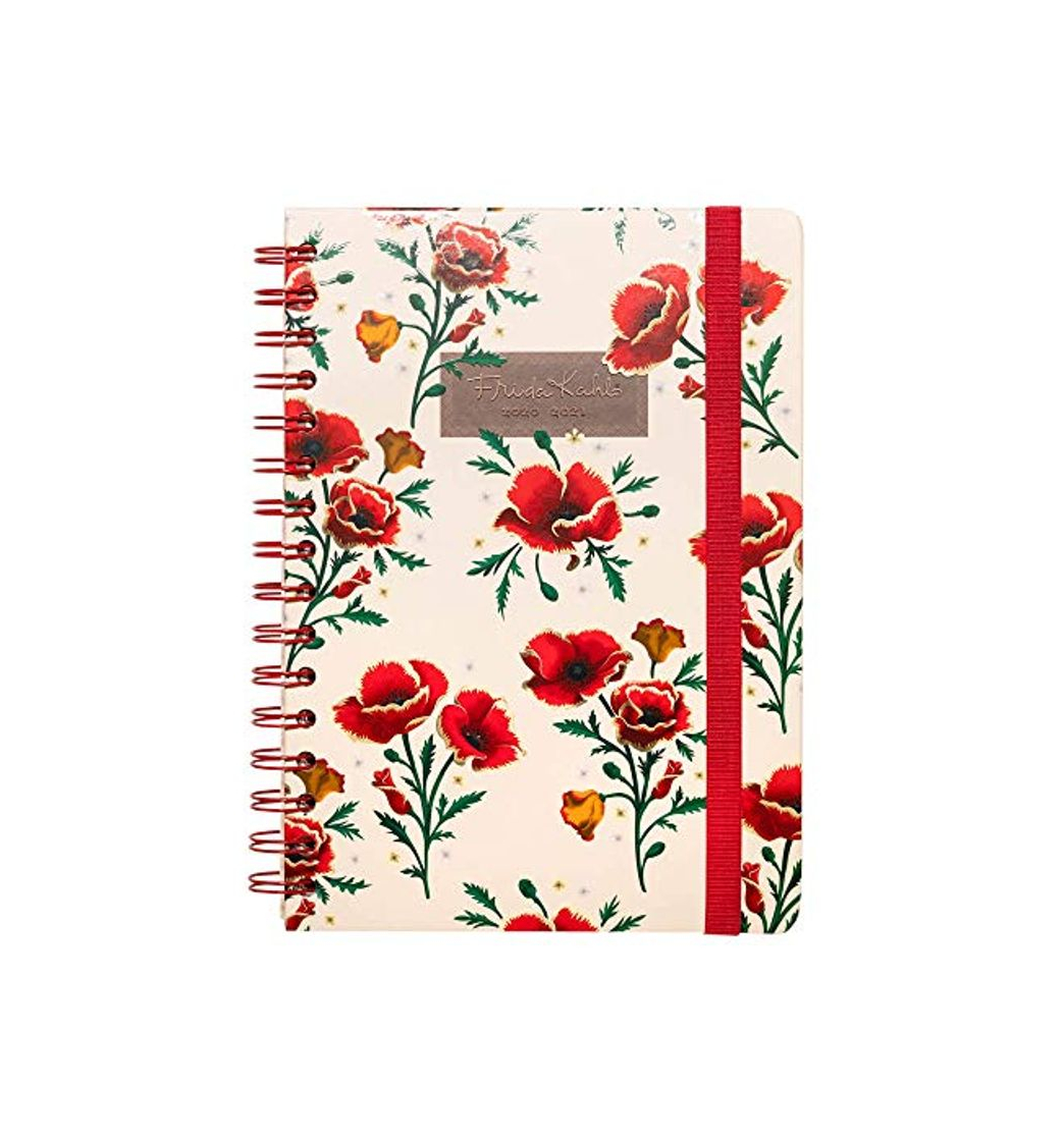 Social KOKONOTE BY ERIK - Agenda escolar 2020/2021 A5 Semana vista Frida Kahlo,