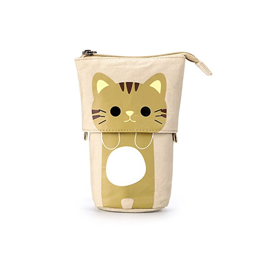 Social BTSKY Soporte telescópico para lápices de lona variable, lona de dibujos animados,