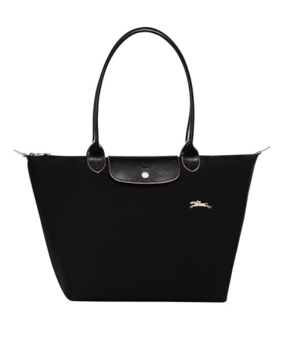 Moda LONGCHAMP preta - le pliage club (tote bag L)