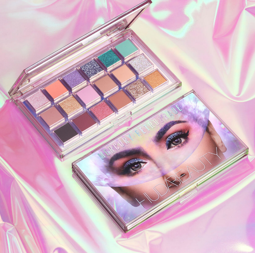 Moda Paleta de Olhos - Mercury Retrograde - Huda Beauty 