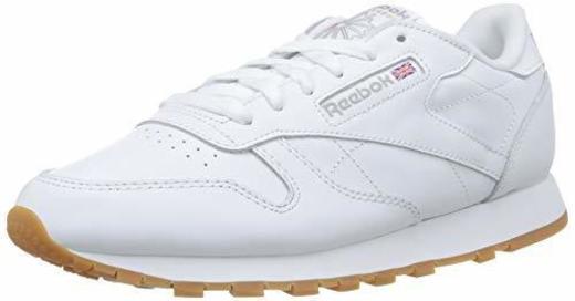 Reebok Classic Leather Zapatillas, Mujer, Blanco