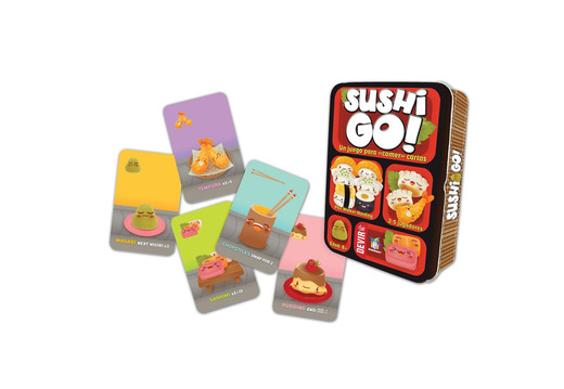 Devir- Sushi Go Juego de Mesa, Multicolor, Miscelanea