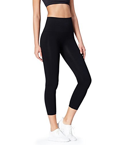 Place Activewear - Mallas de Deporte sin Costuras Mujer , Negro