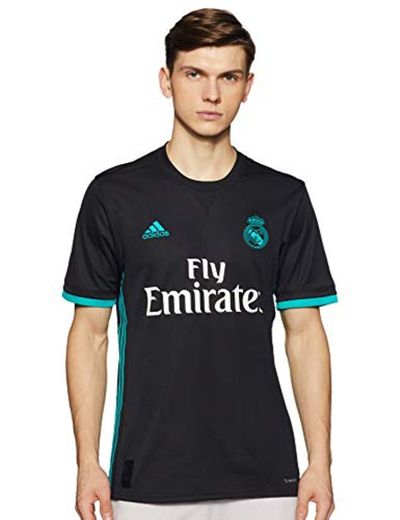 adidas JSY 2Nd Kit Real Madrid 2017-2018 Camiseta, Hombre, Negro