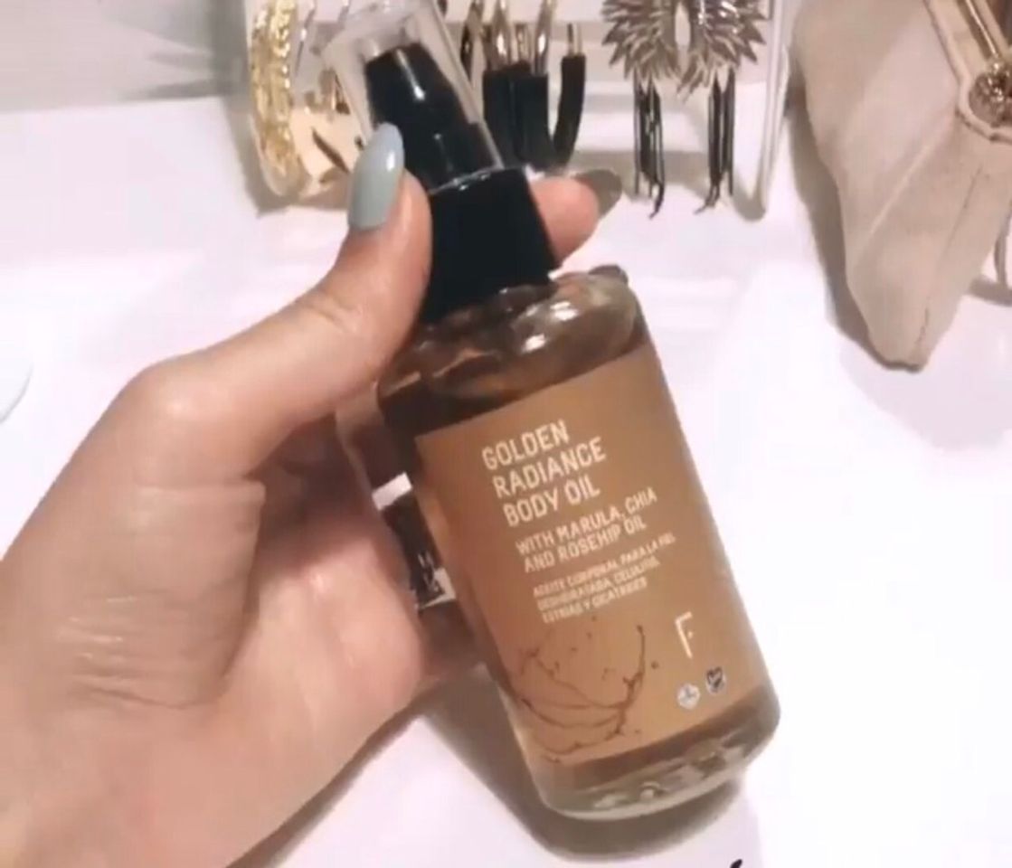 Social Aceite Corporal Natural | Golden Radiance | Freshly Cosmetics