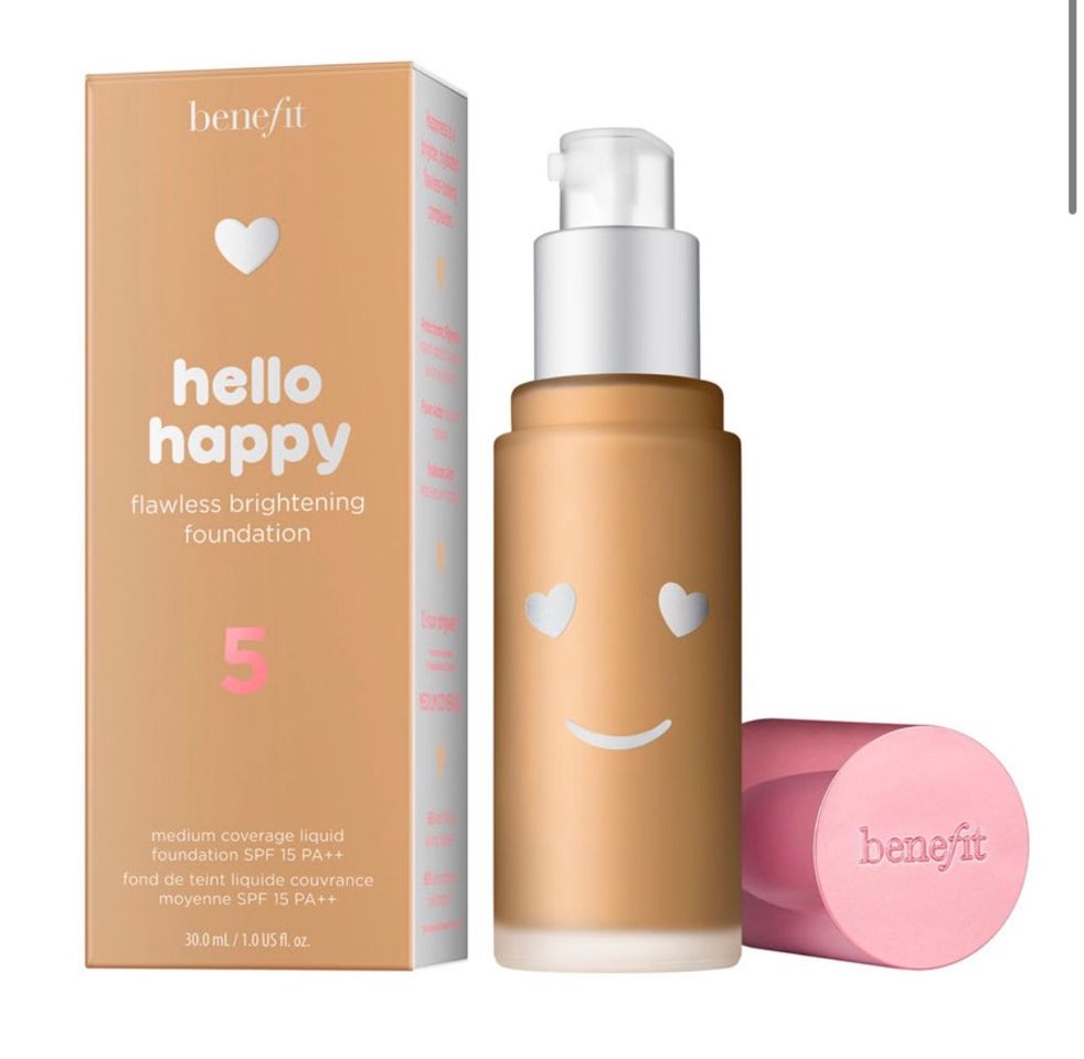 Social Hello Happy Base de Maquillaje Fluida Iluminadora y Perfeccionadora