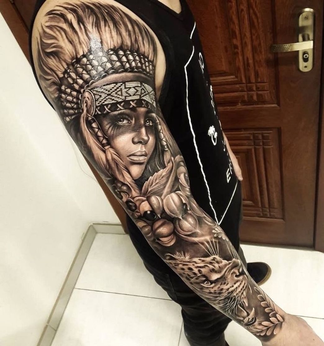 Fashion Tatuagem indígena ✔️