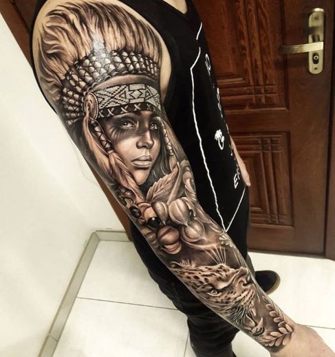 Tatuagem indígena ✔️