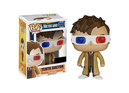 Figura Pop! Doctor Who 10th Doctor with 3D Glasses Exclusive