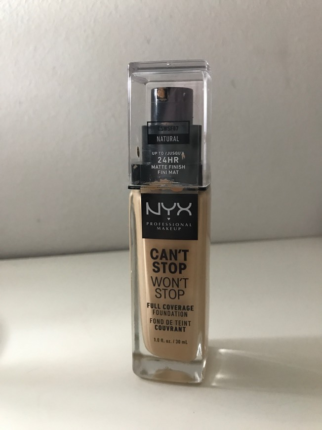 Beauty NYX Professional Makeup Base de maquillaje Can't Stop Won't Stop Full Coverage