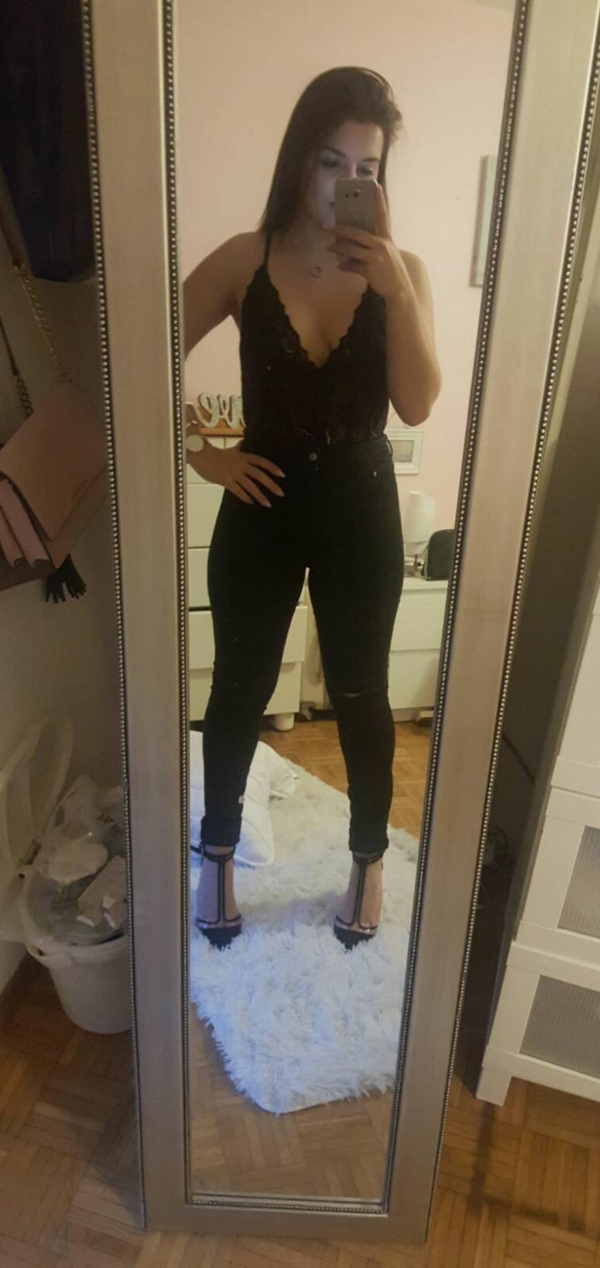 Body de renda 