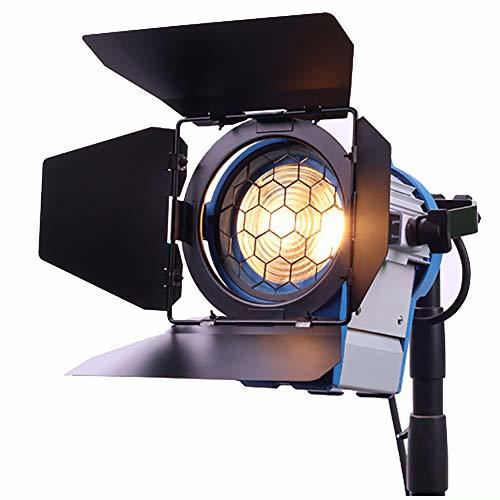 Lugar 650W Película de Fresnel de tungsteno Foco Iluminación del estudio de vídeo