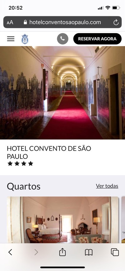 Lugar Hotel Convento São Paulo