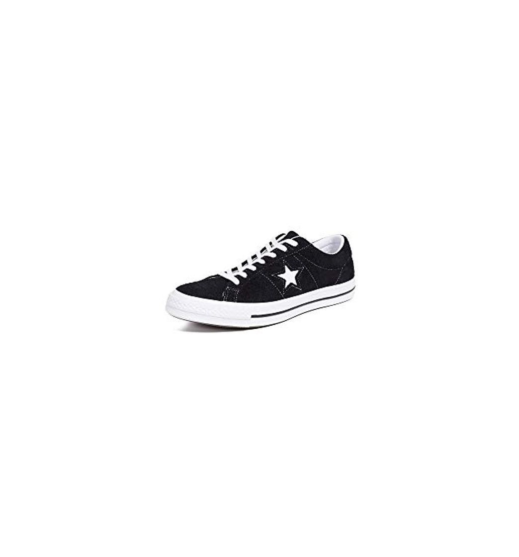 Social Converse One Star Ox, Zapatillas para Hombre, Negro