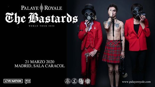 Moda Concierto Palaye Royale / 21 mar 2020 / MADRID