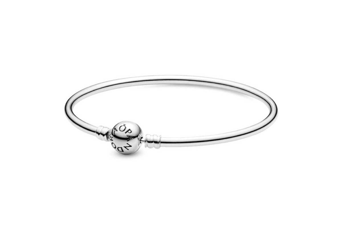 Fashion Silver Bangle Bracelet - Pandora