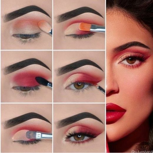 Técnica semi cut crease 